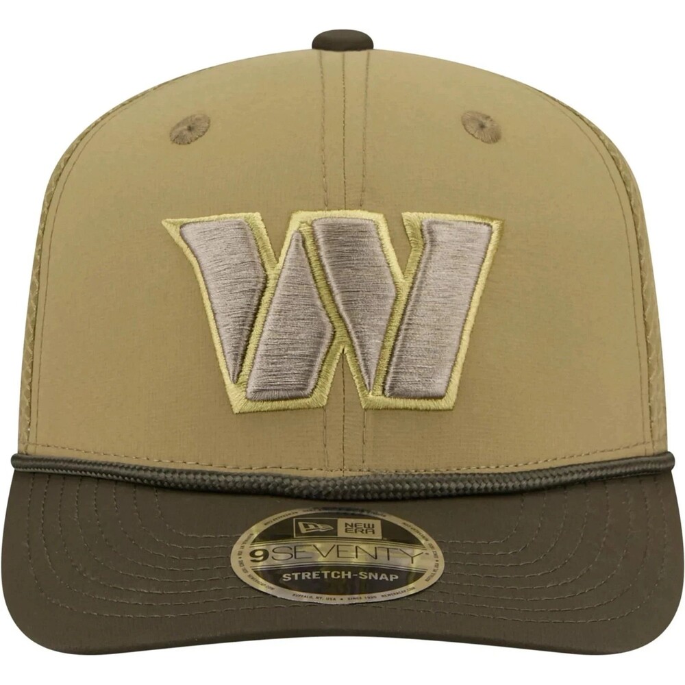 New Era Washington Commanders 2025 Salute to Service 9SEVENTY Adjustable Hat